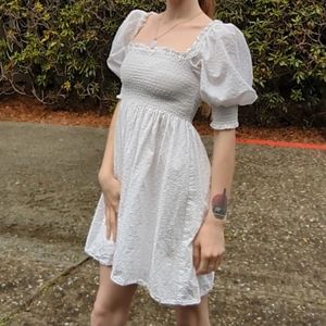 COPY - ❤️‍🔥 Kourt White Babydoll Dress